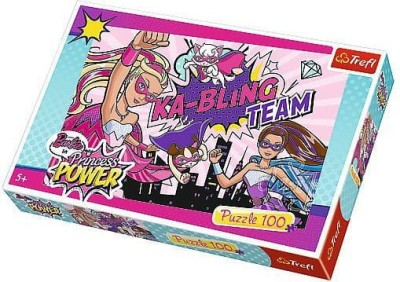 PUZZLE 100 TREFL 16280 Barbie super księżniczka