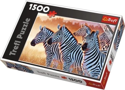 PUZZLE 1500 TREFL 26129 Zebry