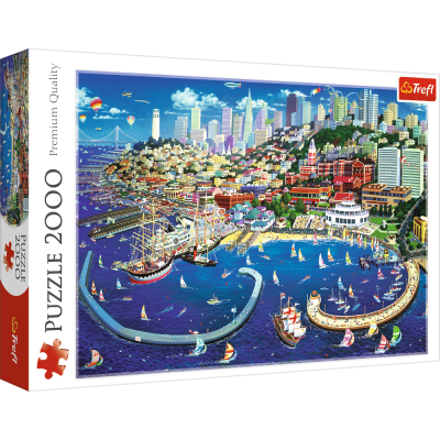 PUZZLE 2000 TREFL 27107 Zatoka San Francisco