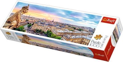PUZZLE 1000 TREFL 29029 Widok z Notre-Dame- Panorama