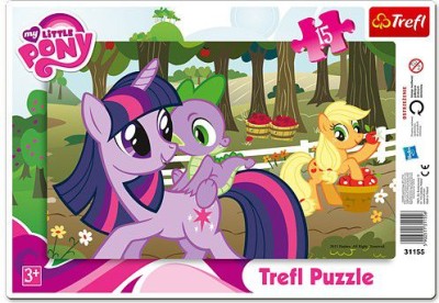 PUZZLE 15 TREFL 31155 My Little Pony w Sadzie