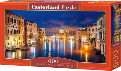 PUZZLE 600 CASTORLAND 060245 Canal Grande nocą, Wenecja 