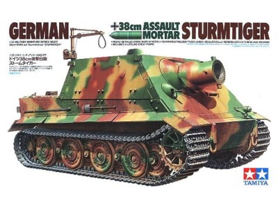 TAMIYA 35177 1:35 German Sturmtiger Assault Tank 38cm Mortar