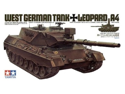 TAMIYA 35112 1:35 German Leopard A4 Tank