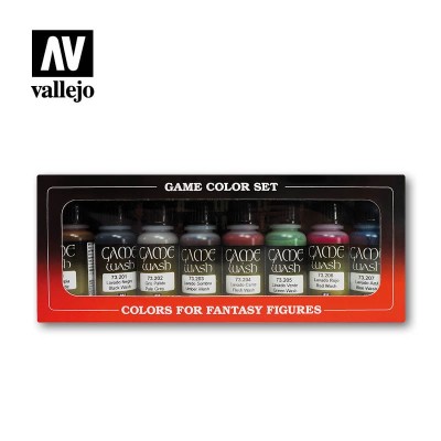 VALLEJO 73998 GAME COLOR WASHES [WASHES SET]