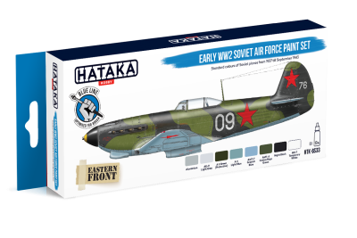 HATAKA BS33 Early WW2 Soviet Air Force [PAINT SET]