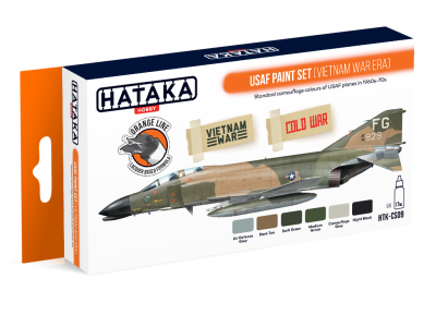 HATAKA CS09  USAF (Vietnam war-era) [PAINT SET]