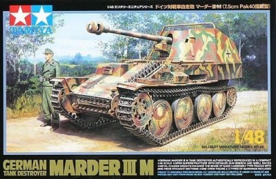 TAMIYA 32568 1:48 German tank destroyer Sd.Kfz 138 Marder III Ausf.M