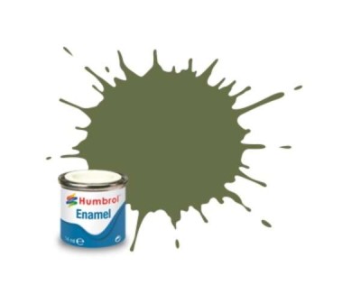 HUMBROL ENAMEL 080 Grass Green [MATT] 14ml