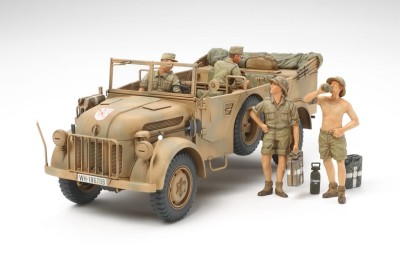 TAMIYA 35305 1:35 German Steyr Type 1500A/01 - and Africa Corps Infantry Rest