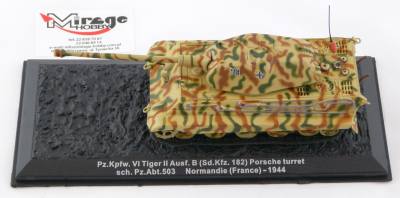 DIE-CAST #45 1:72 PZ.KPFW. VI TIGER II AUSF. B (SD.KFZ. 182) PORSCHE TURRET SCH. PZ.ABT.503 NORMANDIE (FRANCE) - 1944