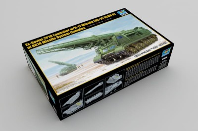 TRUMPETER 01024 1:35 Ex-Soviet 2P19 Launcher w/R-17 Missile(SS-1C SCUD B)of 8K14 Missile System