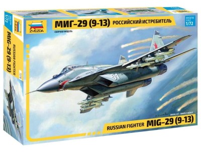 ZVEZDA 7278 1:72 Russian fighter MiG-29 (9-13)