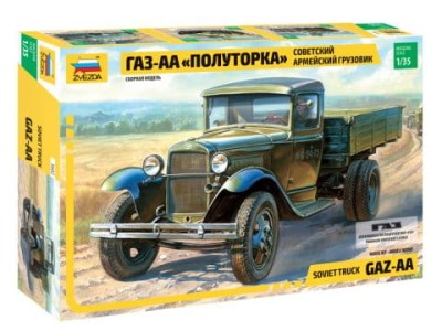 ZVEZDA 3602 1:35 GAZ-AA Soviet Light Truck WWII