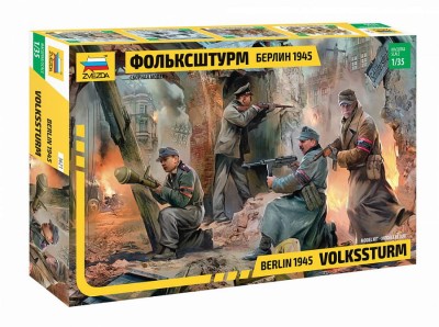 Zvezda 3621 1:35 German Volkssturm (Berlin 1945)