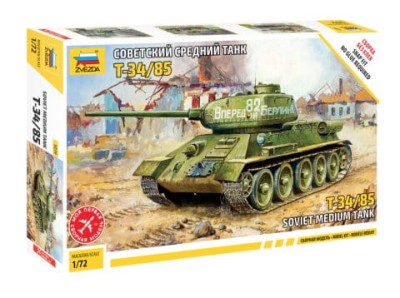 ZVEZDA 5039 1:72 Soviet Medium Tank T-34/85