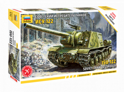 ZVEZDA 5054 1:72 Soviet Tank Destroyer ISU-122