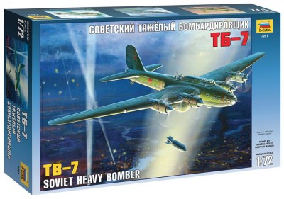 ZVEZDA 7291 1:72 TB-7 Soviet Heavy Bomber