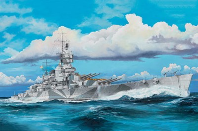 TRUMPETER 05320 1:350 Italian Navy Battleship RN Vittorio Veneto