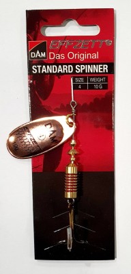 BŁYSTKA OBROTOWA DAM STANDARD SPINNER 5120304 #4 10g - COPPER 
