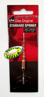 BŁYSTKA OBROTOWA DAM STANDARD SPINNER 60527 #3 6g - FIRESHARK 