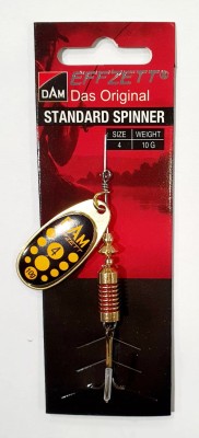 BŁYSTKA OBROTOWA DAM STANDARD SPINNER 5121204 #4 10g - BLACKY 