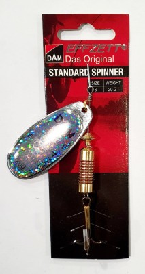 BŁYSTKA OBROTOWA DAM STANDARD SPINNER 5124106 #6 20g - REFLEX SILVER 