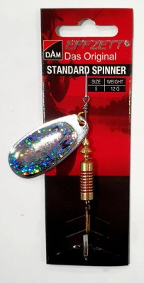 BŁYSTKA OBROTOWA DAM STANDARD SPINNER 5124105 #5 12g - REFLEX SILVER 