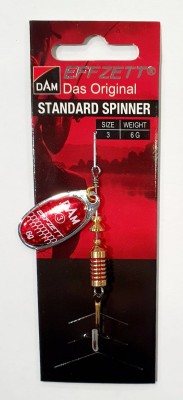 BŁYSTKA OBROTOWA DAM STANDARD SPINNER 5124303 #3 6g - REFLEX RED 