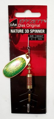 BŁYSTKA OBROTOWA DAM NATURE 3D SPINNER 5130310 #4 10g - RUDD 