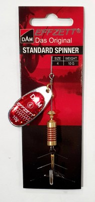 BŁYSTKA OBROTOWA DAM STANDARD SPINNER 5124304 #4 10g - REFLEX RED 