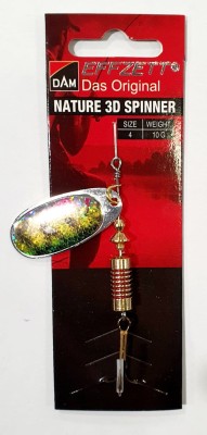 BŁYSTKA OBROTOWA DAM NATURE 3D SPINNER 5130510 #4 10g - PERCH 
