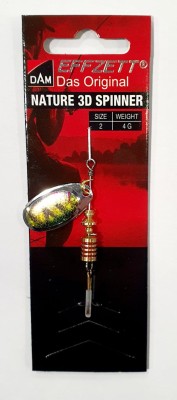 BŁYSTKA OBROTOWA DAM NATURE 3D SPINNER 5130504 #2 4g - PERCH 