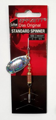 BŁYSTKA OBROTOWA DAM STANDARD SPINNER 5124103 #3 6g - REFLEX SILVER 