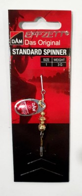 BŁYSTKA OBROTOWA DAM STANDARD SPINNER 5124301 #1 3g - REFLEX RED