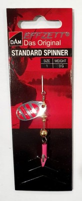 BŁYSTKA OBROTOWA DAM STANDARD SPINNER 5121101 #1 3g - STRIPE 