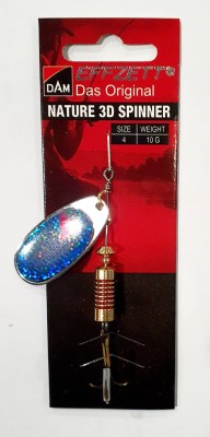 BŁYSTKA OBROTOWA DAM NATURE 3D SPINNER 5130210 #4 10g - ROACH 