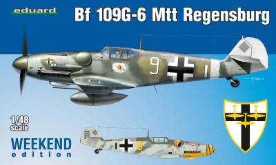EDUARD 84143 1:48 Bf 109G-6 MTT Regensburg [weekend EDITION]