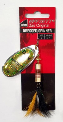 BŁYSTKA OBROTOWA DAM DRESSED STANDARD 60572 #6 20g - REFLEX GOLD 