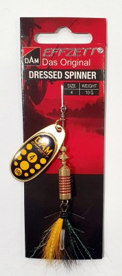 BŁYSTKA OBROTOWA DAM DRESSED STANDARD 5122104 #4 10g - BLACKY 