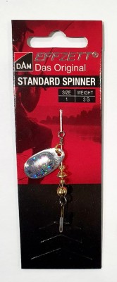 BŁYSTKA OBROTOWA DAM STANDARD SPINNER 5124101 #1 3g - REFLEX SILVER