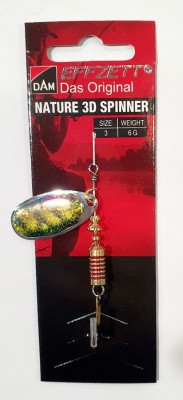 BŁYSTKA OBROTOWA DAM NATURE 3D SPINNER 5130506 #3 6g - PERCH 