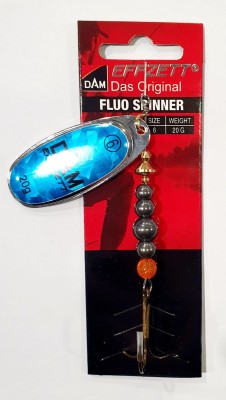 BŁYSTKA OBROTOWA DAM FLUO SPINNER 60704 #6 waga: 20g - SKY PRISMA