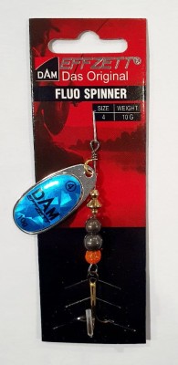 BŁYSTKA OBROTOWA DAM FLUO SPINNER 60688 #4 waga: 10g - SKY PRISMA