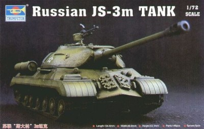 TRUMPETER 07228 1:72 Russian JS-3m Tank