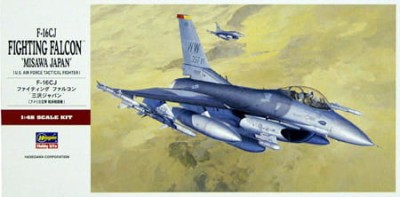 HASEGAWA PT32 1:48 F-16CJ Night Falcon Misawa Japan (07232)