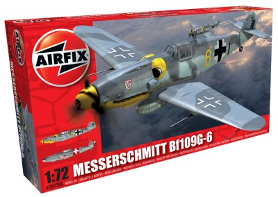 AIRFIX 02029A 1:72 Messerschmitt Bf109G-6