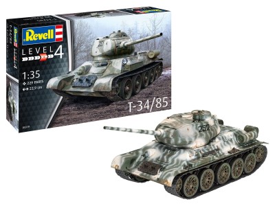 REVELL 03319 1:35 Soviet T-34/85 