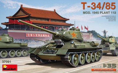 MINIART 37091 1:35 T-34/85 Mod. 1945 Plant 112