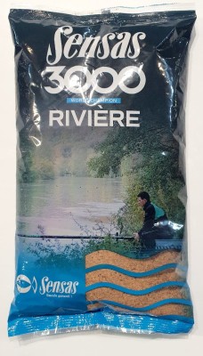 ZANĘTA SENSAS 3000 RIVIERE 1kg (uniwersalna na rzekę) [00981]